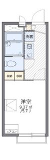 レオパレスサンズクロス横浜の間取り画像