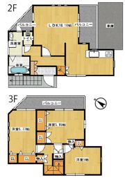 金町二丁目貸家の間取り画像