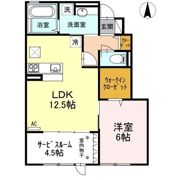 Kadoyakan B棟の間取り画像