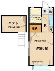 コットンハイツの間取り画像