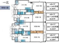 CLAIR TOWERの間取り画像