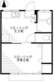 美咲台ハイツの間取り画像