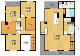 シャーメゾン城野駅前の間取り画像