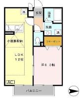 ジュネス北桜塚の間取り画像