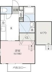 メイプルハイツK棟の間取り画像