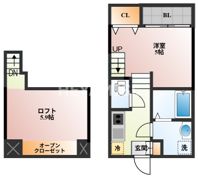 MODERN PALAZZO 福田町A棟の間取り画像