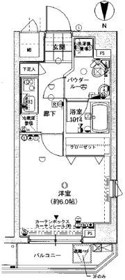 エル・ヴィエント・アース田端の間取り画像