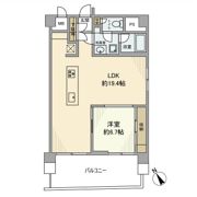 エルアルカサル武蔵小山の間取り画像