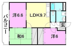 サンライズAの間取り画像