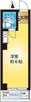 サニーハイツの間取り画像