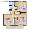 コスモパークCの間取り画像