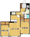 ロイヤルパーク本城の間取り画像