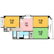 アイムオーツーの間取り画像