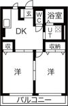 ラグーナBの間取り画像