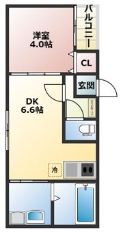 Iris淡路の間取り画像