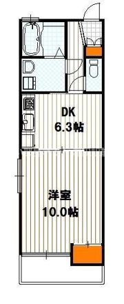 シャトールラックの間取り画像