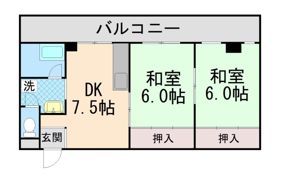 中村マンションの間取り画像