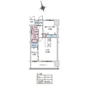 スプランディッドライズ新大阪ノースの間取り画像