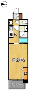 RJRプレシア折尾の間取り画像