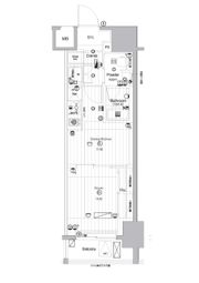 PREMIUM CUBE 亀戸の間取り画像