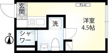 Mahalo Terrace清澄白河の間取り画像