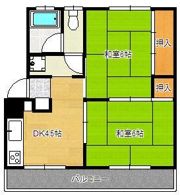 シャトレ泉台II B棟の間取り画像