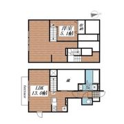 ベルリード吉岡上町Aの間取り画像