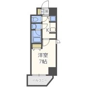 アクアプレイス東天満Ⅱの間取り画像