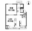 五位の池南ビルの間取り画像