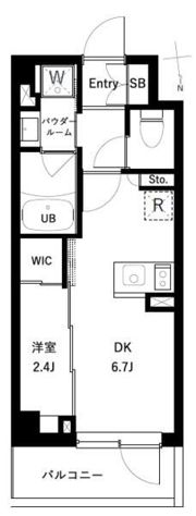 アーバンパーク高井戸の間取り画像