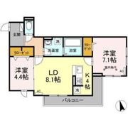 D-ROOM ARAI 7 Residenceの間取り画像