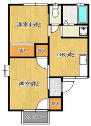 パレーシャルエルA・B・C棟の間取り画像