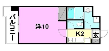 ルラシオン松山高砂の間取り画像