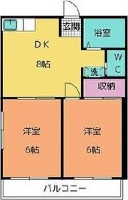 TAKAハイツの間取り画像