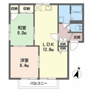 ディアス住田 B棟の間取り画像