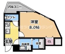 サンプラザ清水駅前の間取り画像