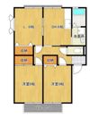サンビレッジIWAI A棟の間取り画像