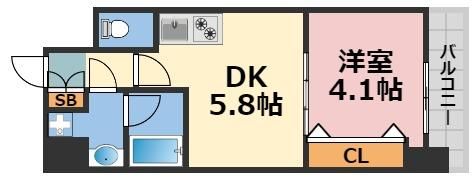 スプランディッド安土町の間取り画像