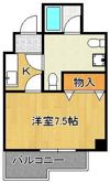 ボヌール三萩野の間取り画像