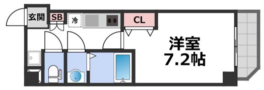 M-City天王寺の間取り画像