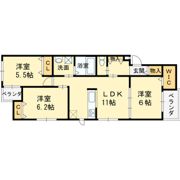 LIVE SQUARE 関目の間取り画像
