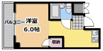 ビーナスハイツ森小路の間取り画像