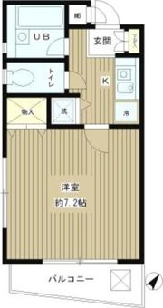エムズ・フラッツ千駄ヶ谷の間取り画像