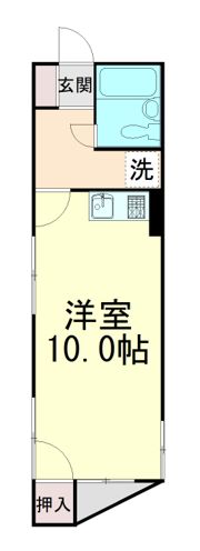 ミダ六マンションの間取り画像