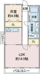 名栄ビルの間取り画像