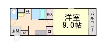 ブレア・カースルの間取り画像
