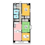 レジデンスエーワンの間取り画像