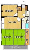 ロージュマン山内の間取り画像