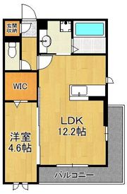 タウンコートカレラIVの間取り画像