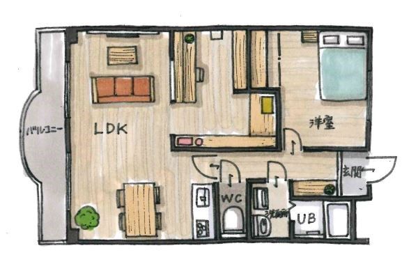 間取図